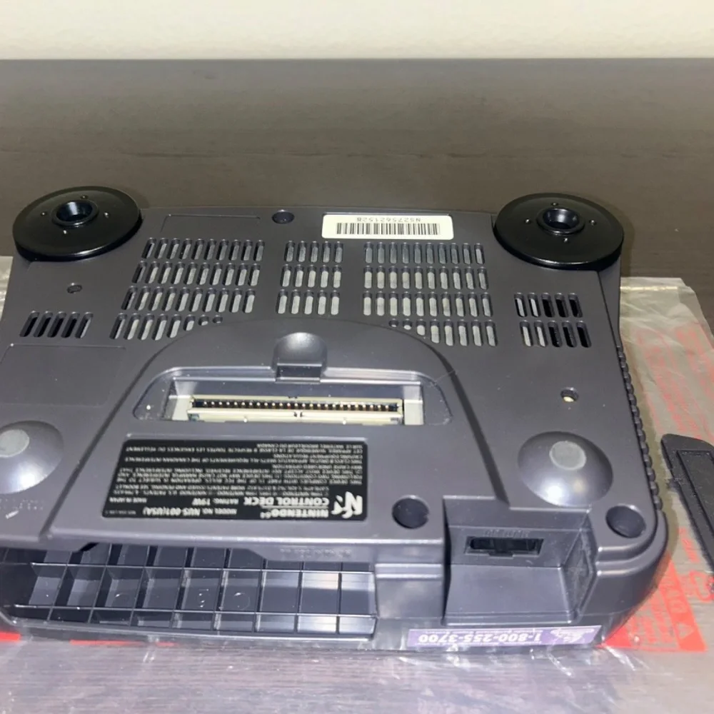 Nintendo 64 with Controllers & Adapter